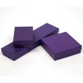Jewelry Boxes (3.5"x3.5"x1) Purple